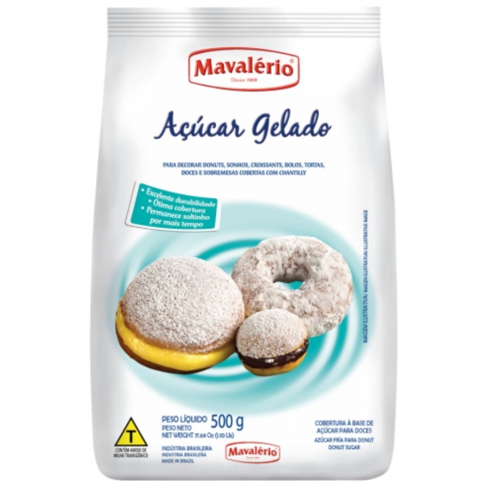 Açúcar Gelado Mavalerio 500 Grs