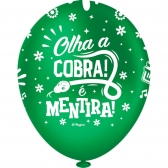 Balão Látex Premium 12 Arraiá 10 Un - Regina