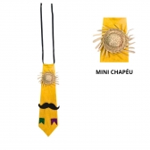 Gravata Feltro Com Mini Chapeu - Magedu