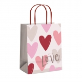 Sacola De Papel With Love Passione Cromus G Un