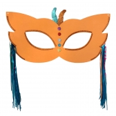 Máscara Decorativa Cat Carnaval Folia 60x28cm Sortido