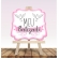 Lousa Mdf Decorativa Meu Batizado Rosa Un - Grinfest
