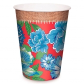 Copo De Papel Chita Arraiá 330ml 8un - Cromus
