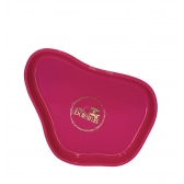 Bandeja Orgânica Pink 13cm - Só Boleiras