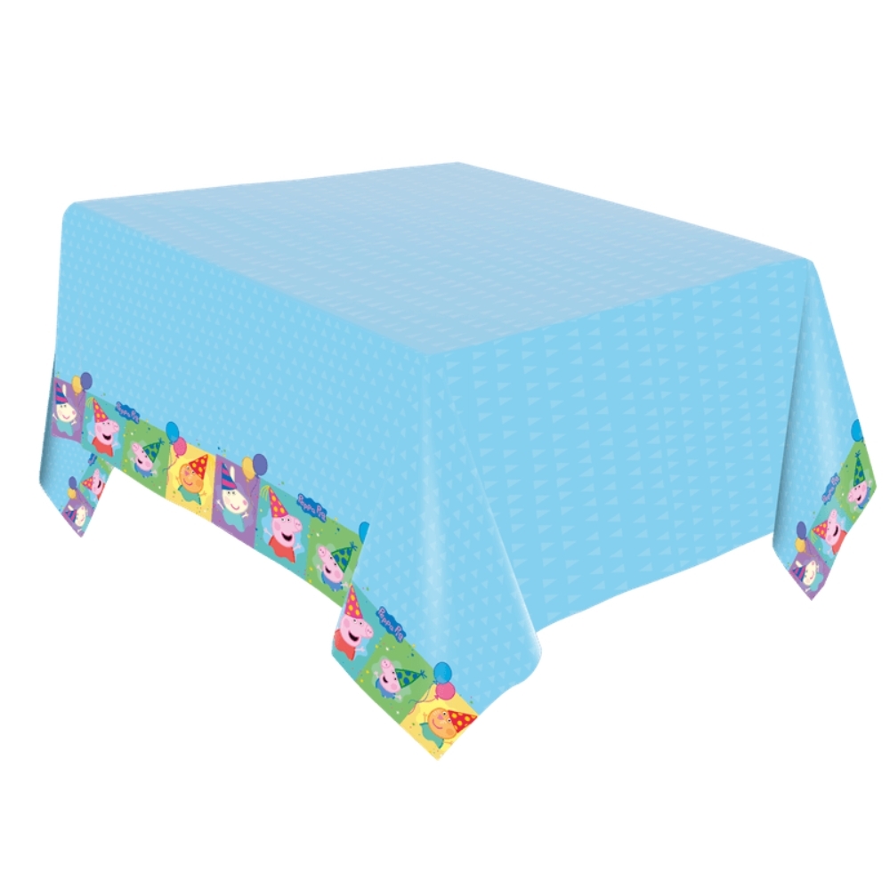 Toalha De Mesa Em Papel 120x220cm Peppa Pig Un - Regina