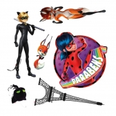 Decoração De Bolo Ladybug Miraculous 6 Un - Regina