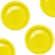 Prato De Papel Silver Amarelo 18cm 10un