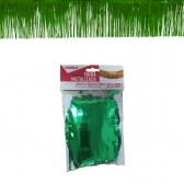 Faixa Metalizada Verde 8x13x19cm Cromus