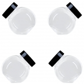 Lembrancinha Baleiro Pequeno 50ml Preto 10 Un