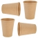 Copo De Papel Silver Kraft 210ml 40 Un