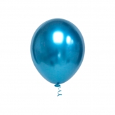 Balão Látex 5 Platino Azul 25 Un - Pic Pic