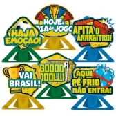 Decoração Mesa Brasil 6un - Regina
