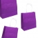 Sacola Papel Kraft Roxo Tamanho 18cm X 09cm X 22cm 10 Un