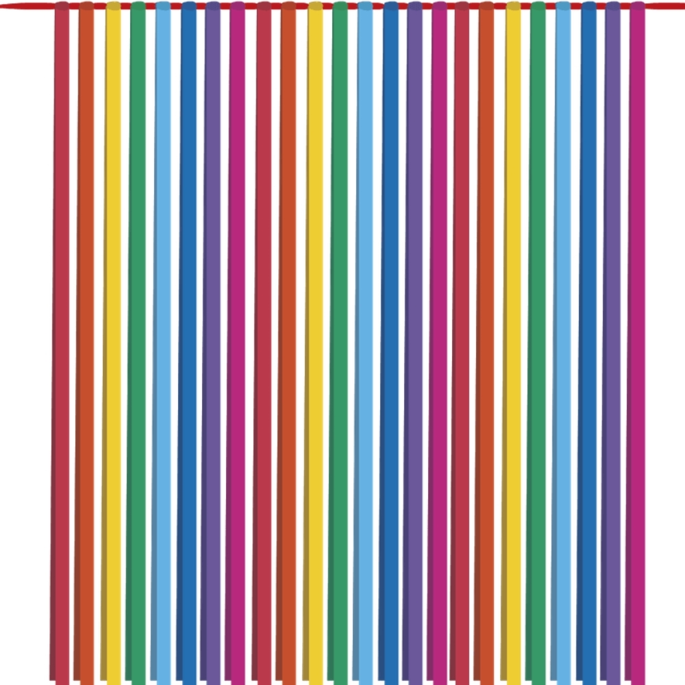Cortina De Fitas Tnt 1m X 1,8m Un - Regina
