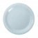 Prato De Papel Silver Azul Bebê 18cm 10 Un