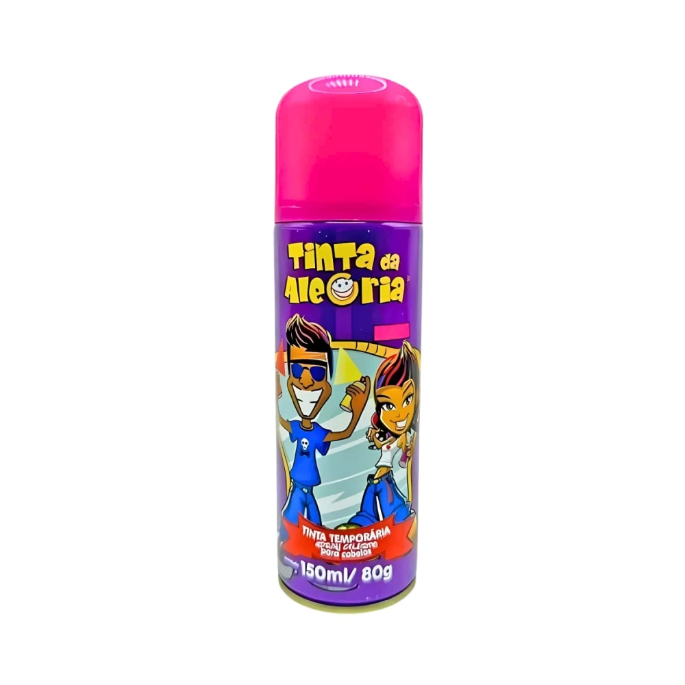 Tinta De Cabelo Rosa 150ml - Tinta Da Alegria