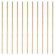 Mexedor De Bambu Talge Para Drink Café Bebida 19cm 500un