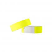 Pulseira De Identificação Para Eventos Amarelo Neon 40 Un - Silverfestas