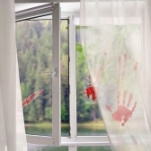 Adesivo Decorativo Mãos De Sangue Grande Halloween 3 Un - Regina