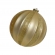 Bola Decorada Dourado 15cm Florarte