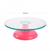 Bailarina De Vidro Premium Rosa - Silver