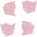 Cachepot Montado Pequeno Rosa 10 Un