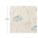 Guardanapo Flor De Erva Doce 33x33 Silver - 20 Un