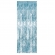Cortina Metalizada Azul Claro 1x2 M Un