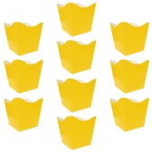 Cachepot Montado Pequeno Amarelo 10 Un