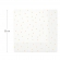 Guardanapo Branco Com Bolinhas Douradas 32x32 Silver - 20un