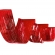 Cortina Metalizada De Teto Cromus Vermelho 4,5m X 30cm