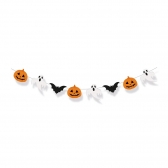 Faixa Decorativa Eva Com Glitter Scary Night Halloween Un - Cromus