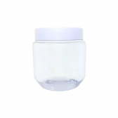 Pote Lapidado Tasil De 250ml Com Tampa Branca