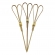 Palito De Bambu Para Petiscos 12cm 20un Silver