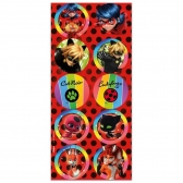 Adesivo Ladybug Miraculous 30 Un - Regina