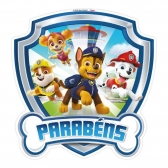 Decoração De Bolo Cenário Patrulha Canina 5 Un - Regina
