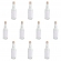 Lembrancinha Garrafa De Vidro 50ml Tampa Rolha 10 Un