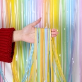 Cortina Metalizada Colorida Candy 100 X 200 Cm Un - Silverfestas