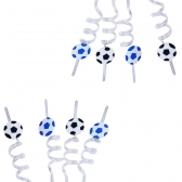 Canudo De Futebol - Silver 4un