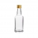 Lembrancinha Garrafa De Vidro 50ml Tampa Aluminio Dourada 10 Un