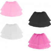 Saia Tule Com Fita 30cm Sortido