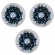 Kit 3 Led 100 - Branco A Prova Dagua 30m