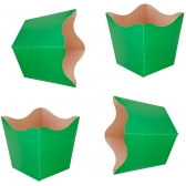 Cachepot Montado Médio Verde Bandeira 10 Un