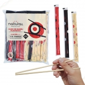 Hashi De Bambu Quadrado 100 Pares
