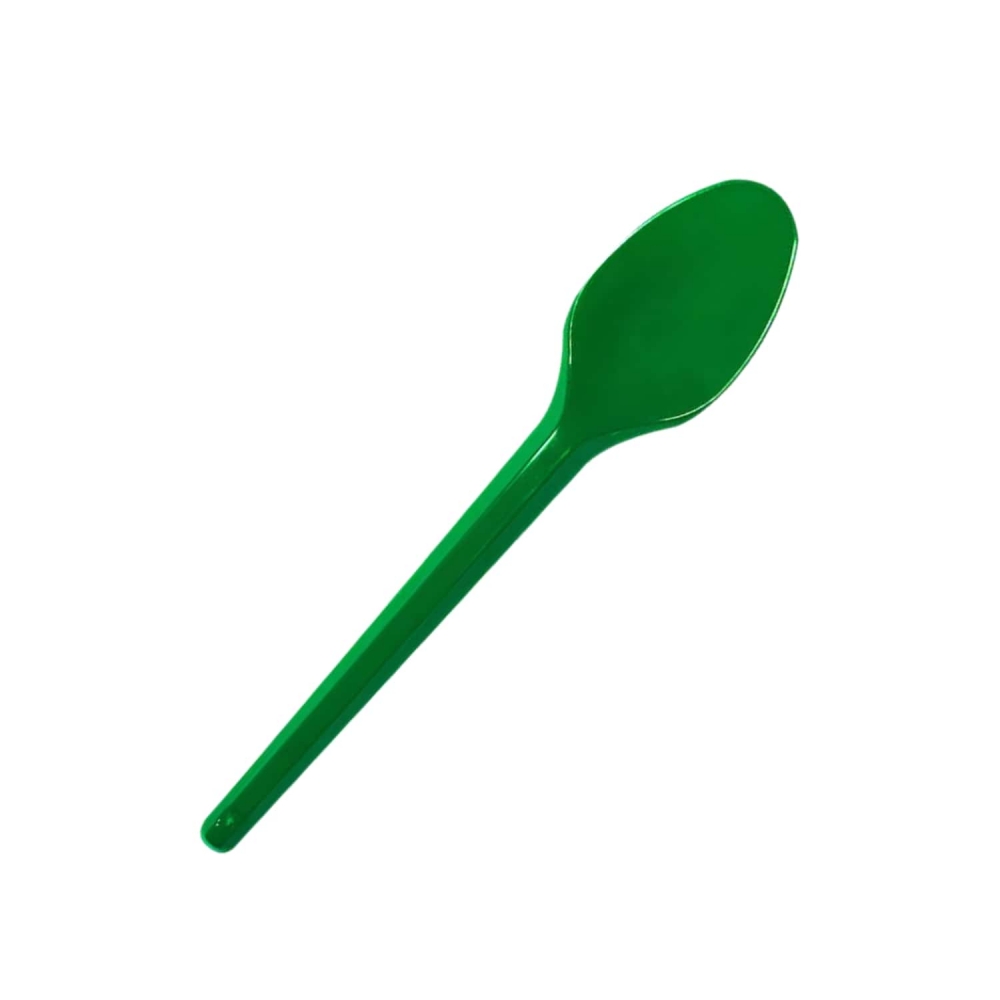 Colher De Sobremesa Verde 50 Un