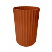 Vaso Decorativo Canelado Terracota Un - Tasil