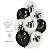 Balão De 9 Polegadas Do Santos Regina 25un