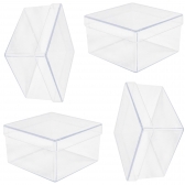Lembrancinha Caixa Acrilica 7x7cm 10 Un