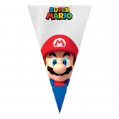 Cone De Festa Super Mario 17,5x29,5 50 Un - Cromus