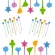 Kit Mexedor De Drink Desenhos E Cores Diversos 12 Un Sortido